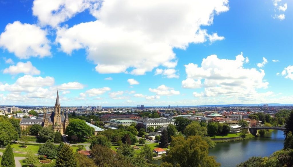 Christchurch Garden City Panorama