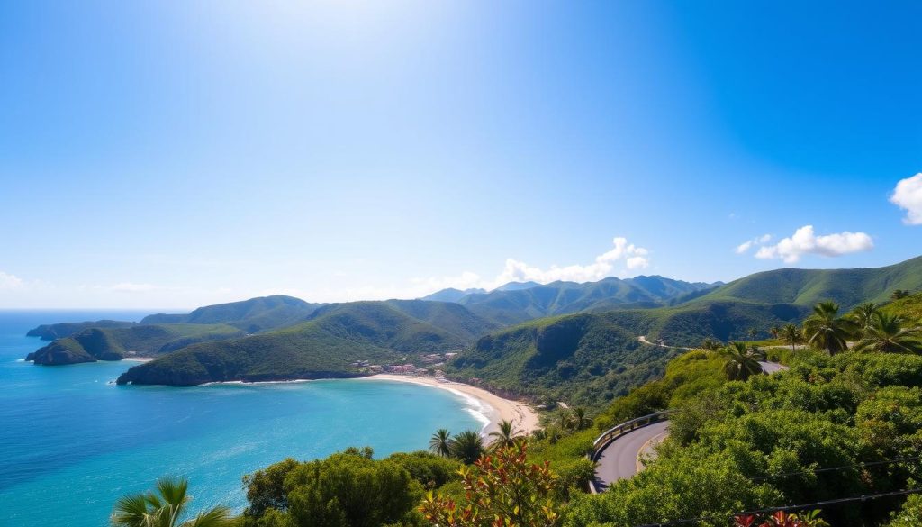 Coastal Road to La Côte des Arcadins