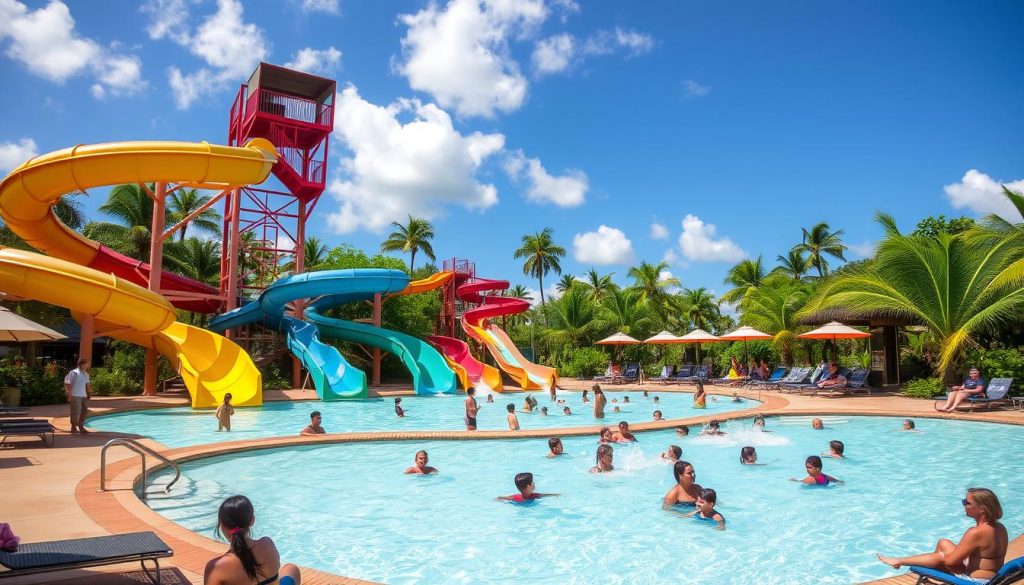 Coquí Water Park adventure activities in Fajardo