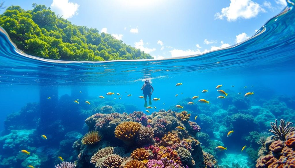 Cousteau Marine Reserve Diving Spots