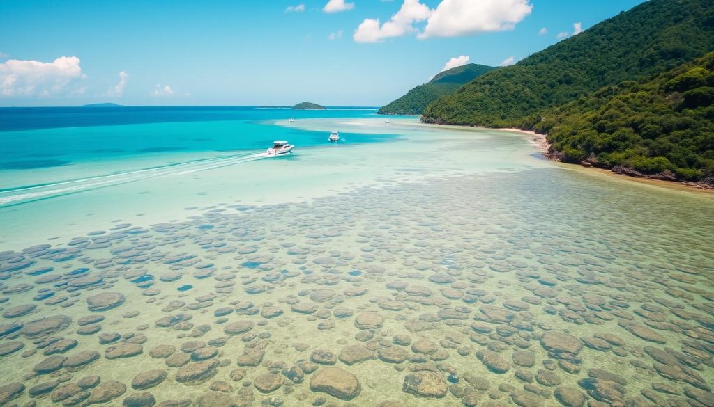 Culebrita Island Water Taxi Route