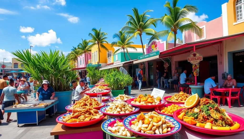 Curaçao Local Cuisine Handelskade