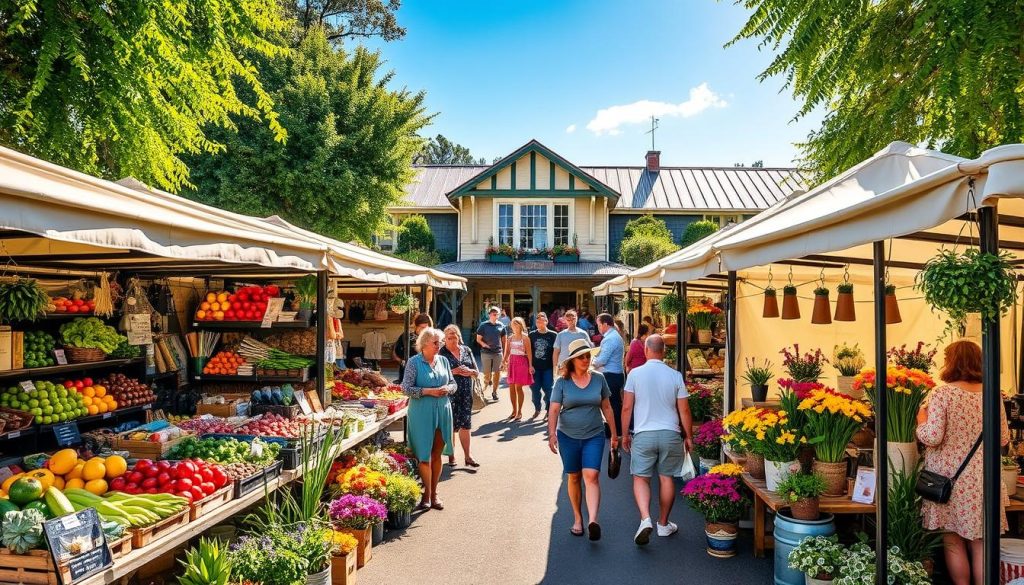 Daylesford Market Shopping Experience