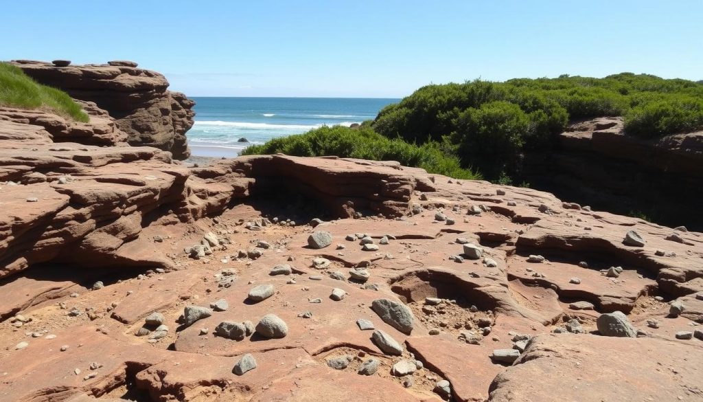 Dinosaur Fossil Site at Flat Rocks