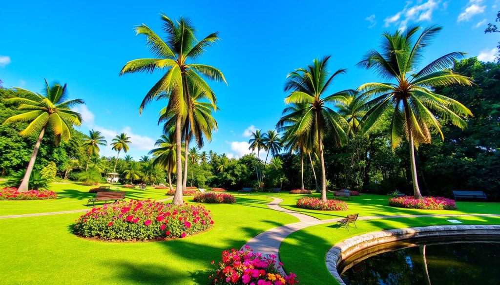 Dominica Botanic Gardens Landscape