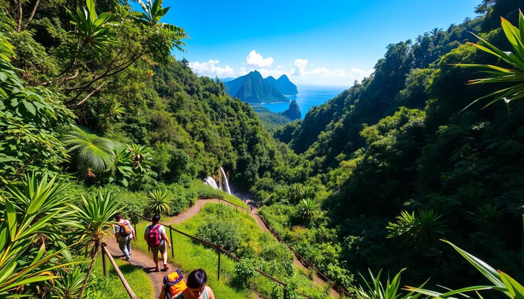 Dominica Hiking Trails Adventure