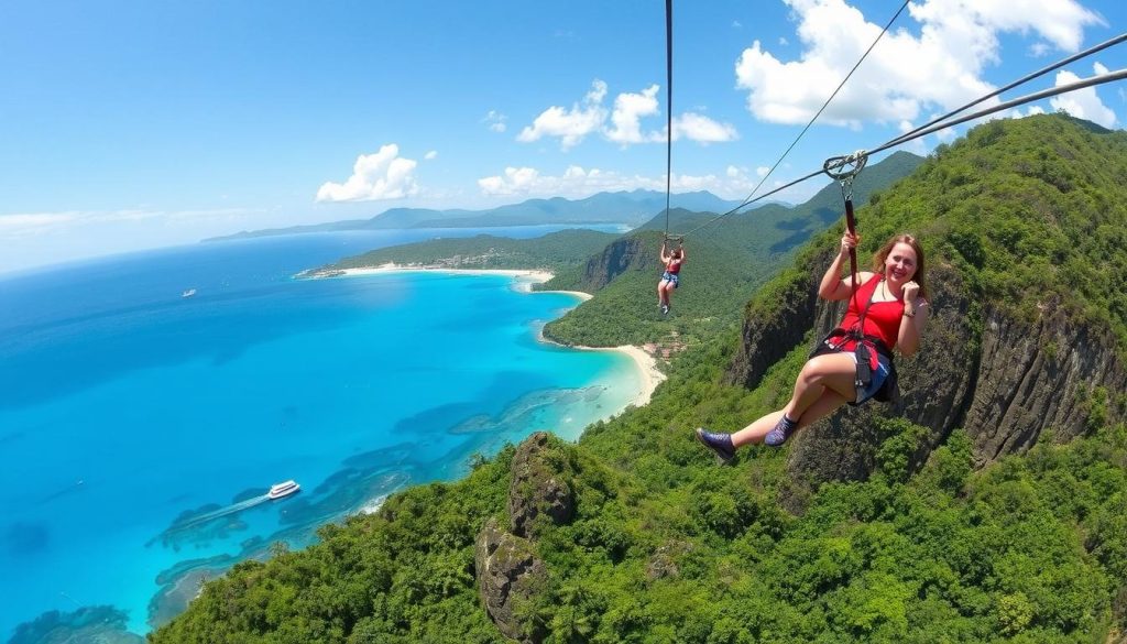 Dragon's Breath Zipline in Labadee