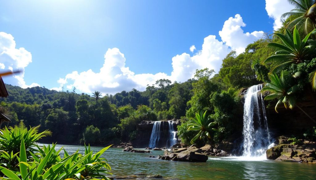 Dunn's River Falls Jamaica Landscape