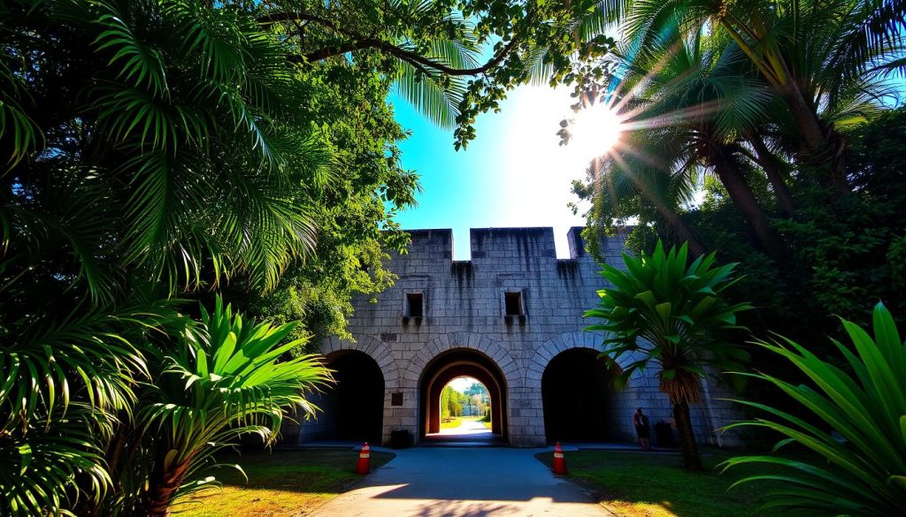 Fort Segarra WWII Underground Tunnels