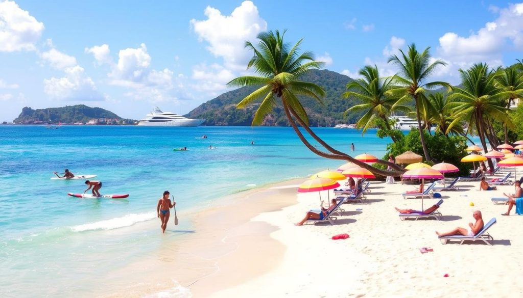 Grand Cul de Sac Beach Activities in St. Barts