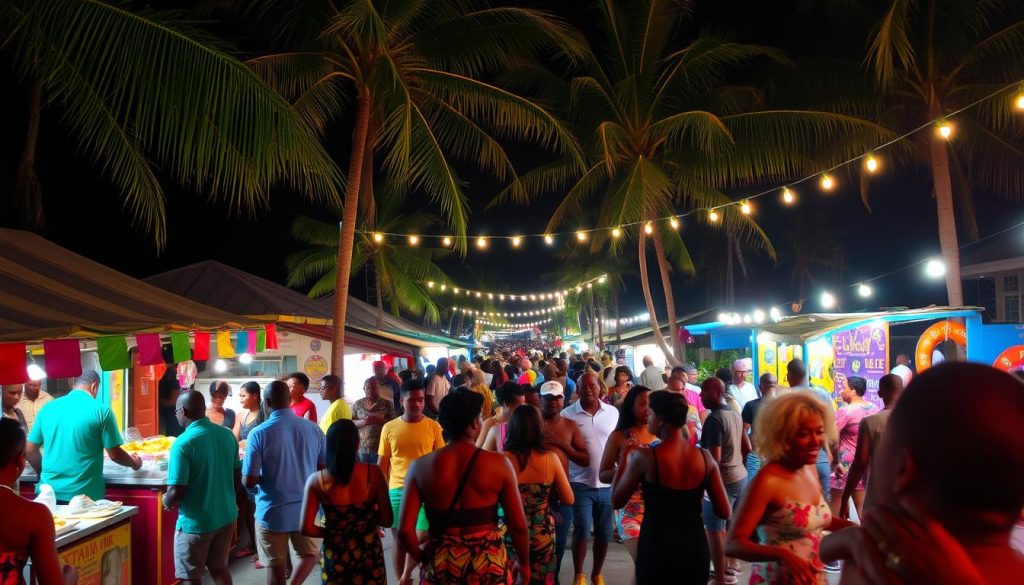 Gros Islet Night Street Party