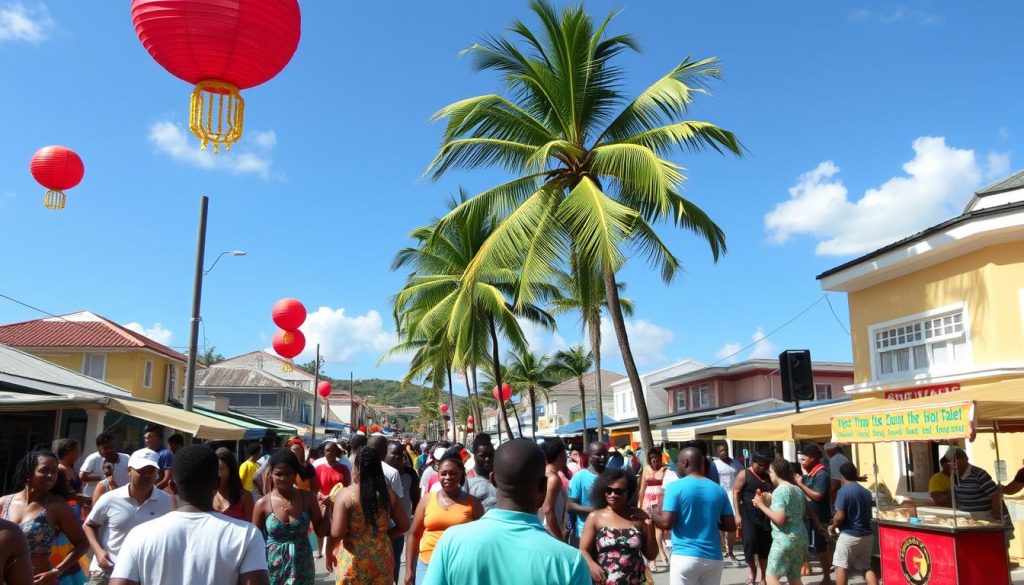 Gros Islet street party