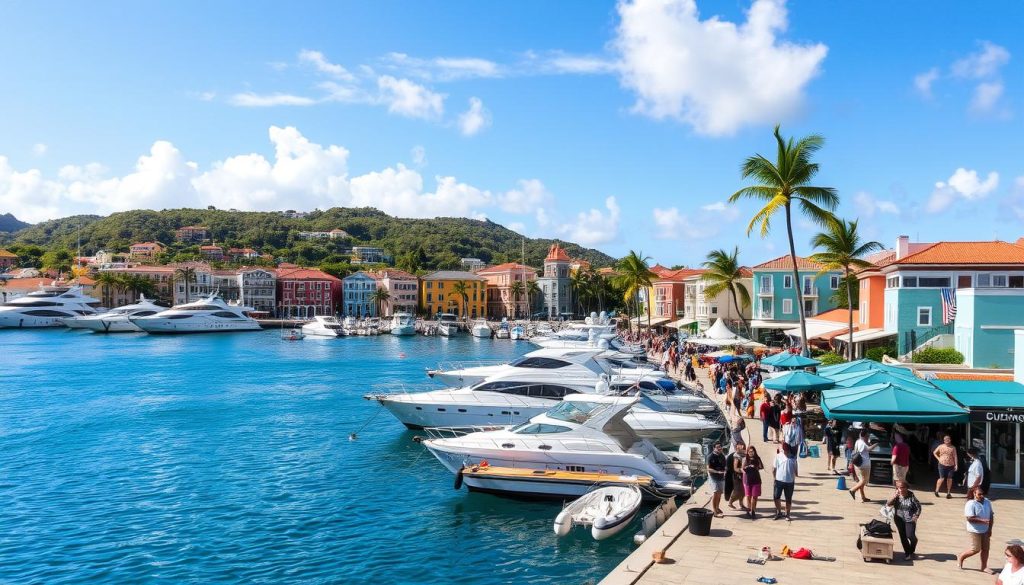 Gustavia Harbor St. Barts Attractions