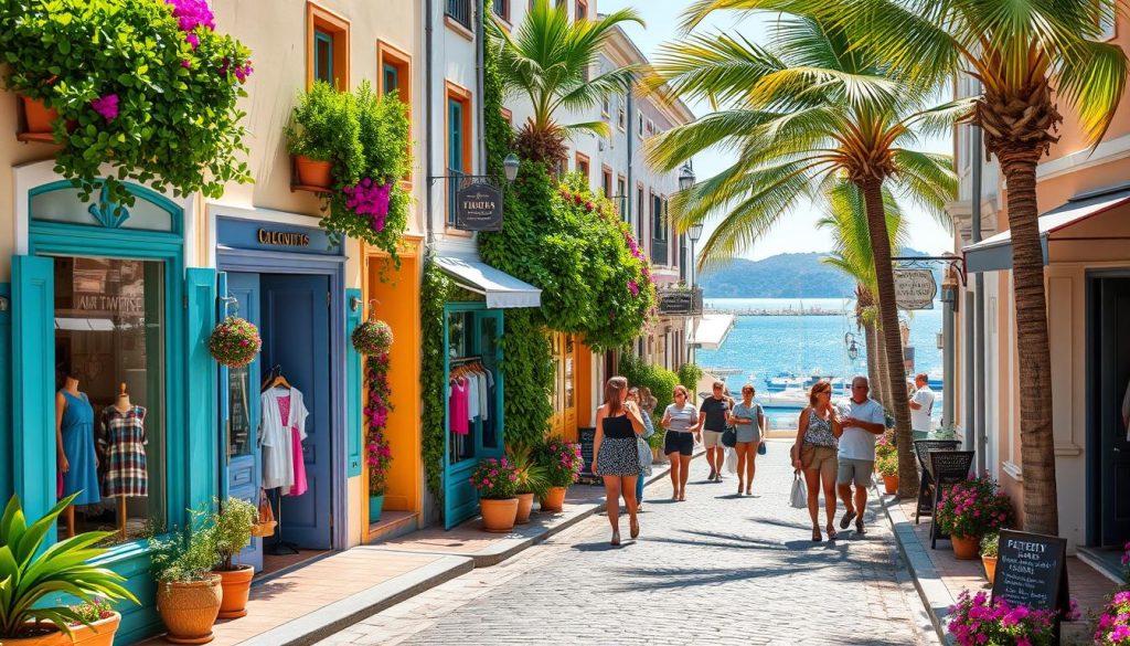 Gustavia boutiques shopping experience