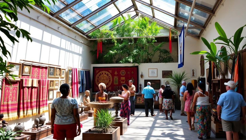 Haitian Cultural Museum Exhibit