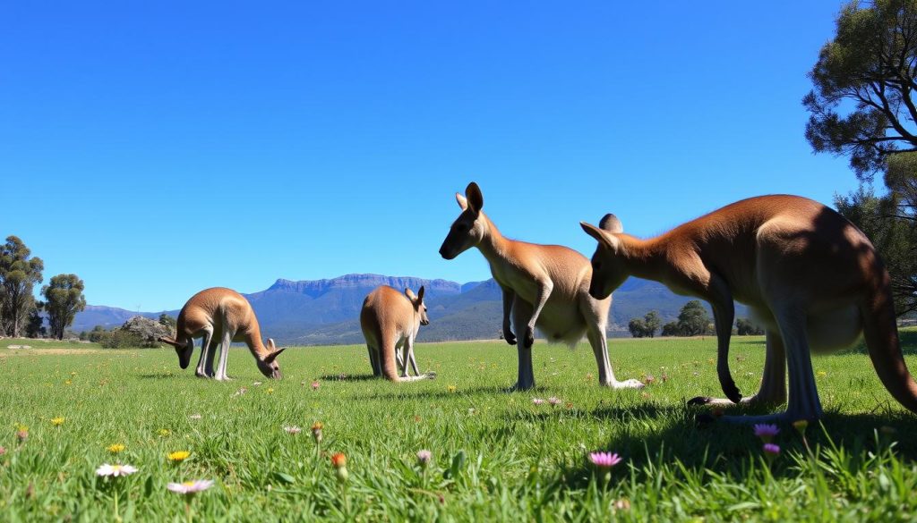 Kangaroos in Grampians National Park