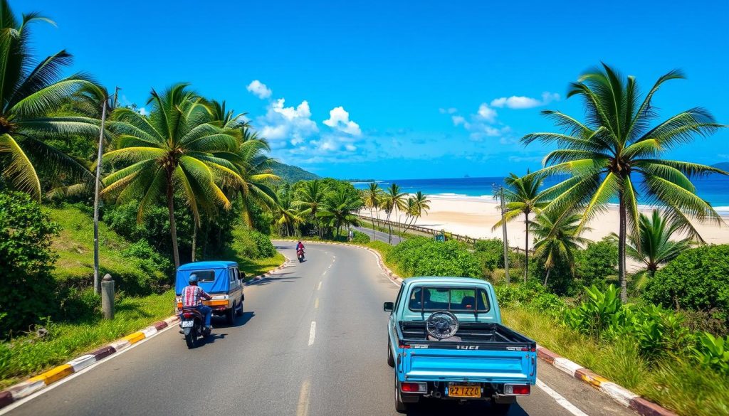 Kokoye Beach Transportation Routes