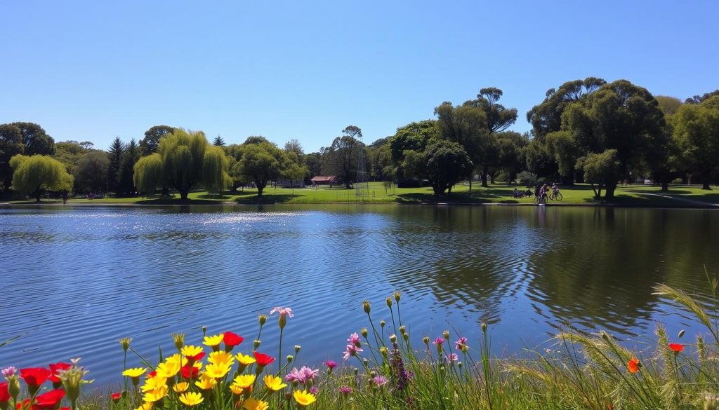 Lake Wendouree scenic view