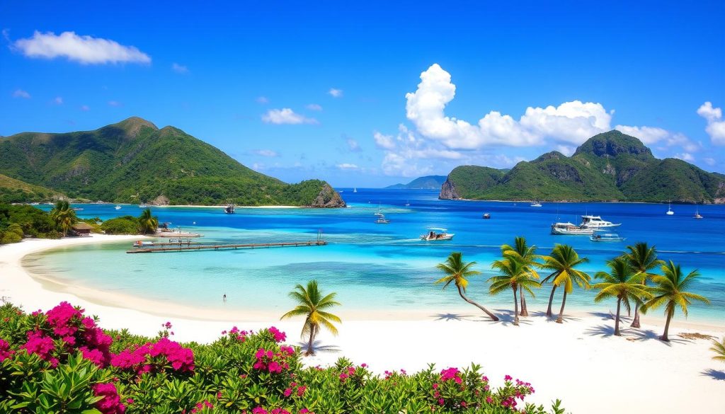 Les Saintes Islands Caribbean tropical getaway