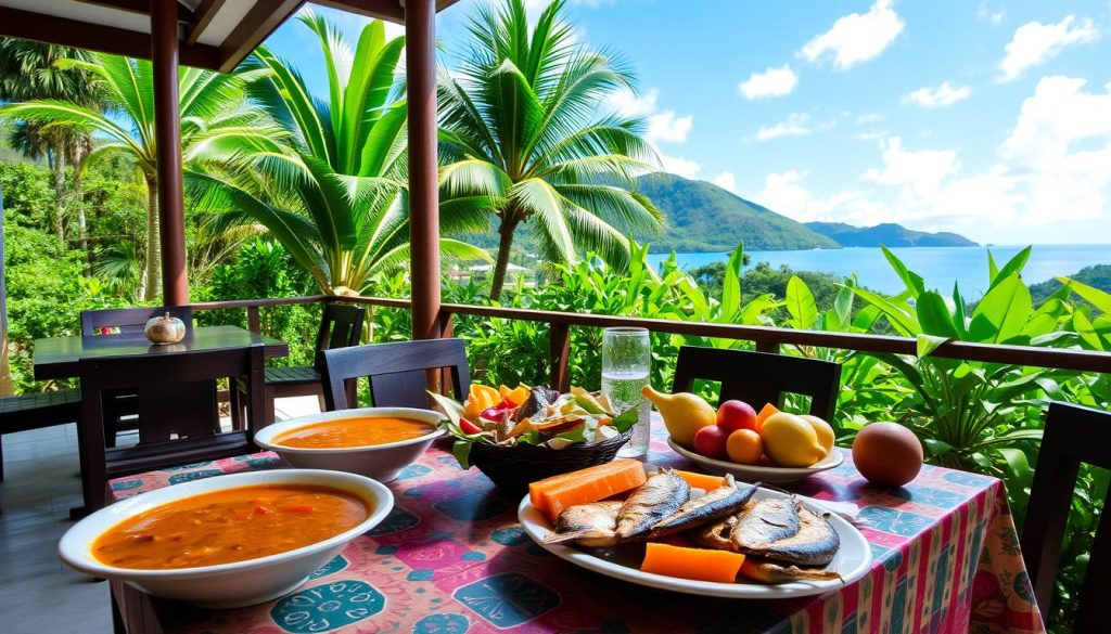 Local Cuisine Dominica Marigot