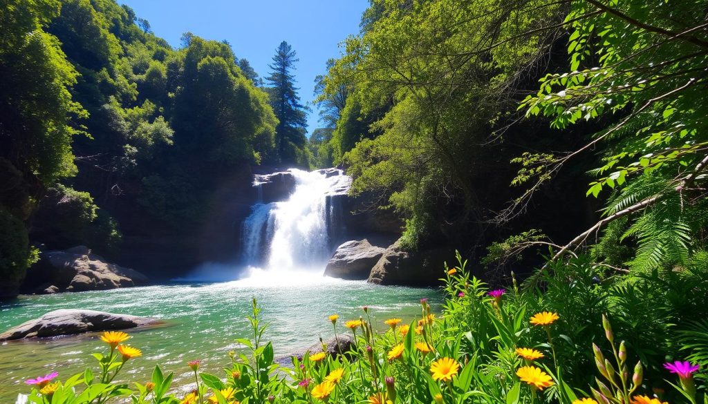 Lorne waterfalls scenic view