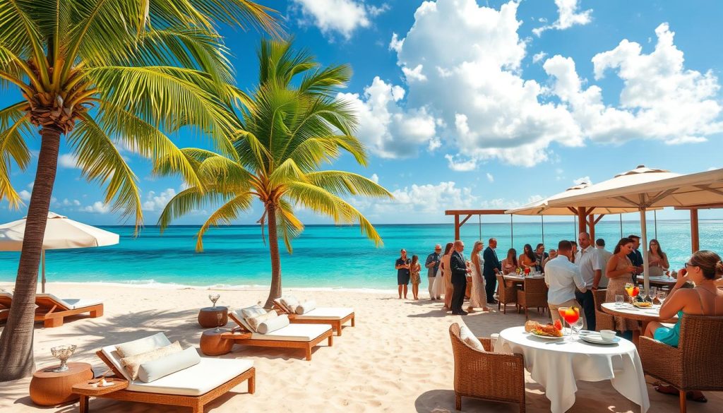 Luxury Caribbean Beach Club Experience