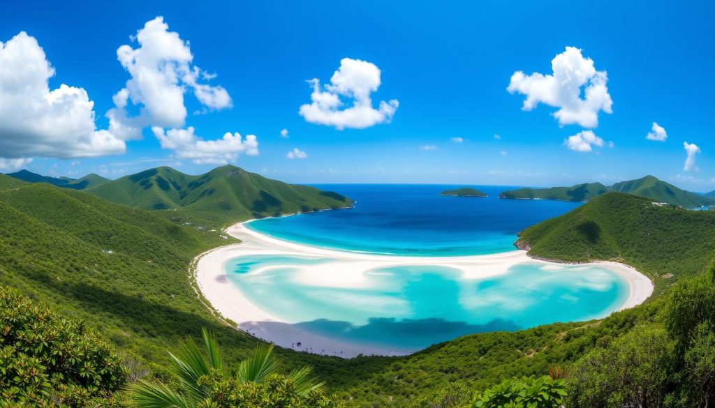 Magens Bay Beach Panorama