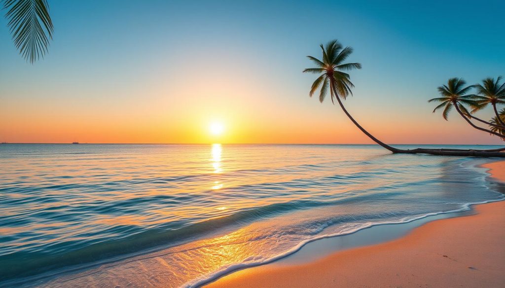 Malalison Island Sunrise Sandbar