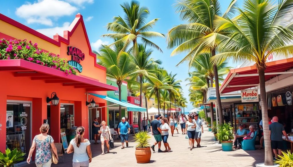 Mambo Beach Boulevard Shopping Experience