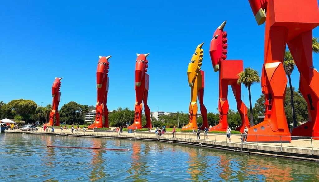 Mandurah Giants Art Installation