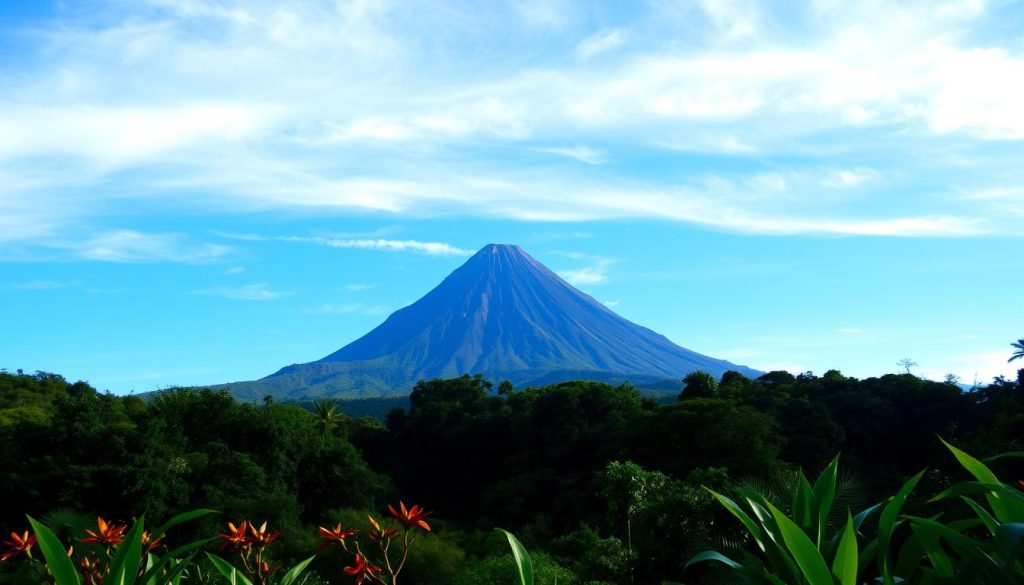 Mount Mayon Volcano Landmark