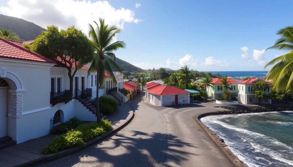 Old Road Town Historical Landscape