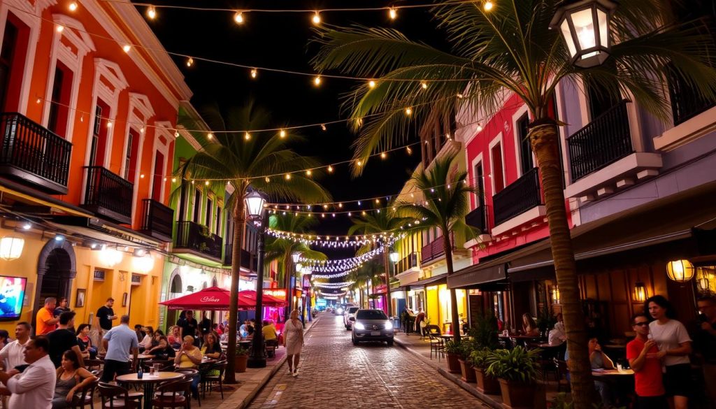 Old San Juan Nightlife Scene