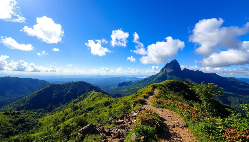 Osmeña Peak hiking trail in Cebu