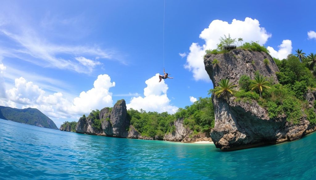 Panglao Island Cliff Diving Adventure