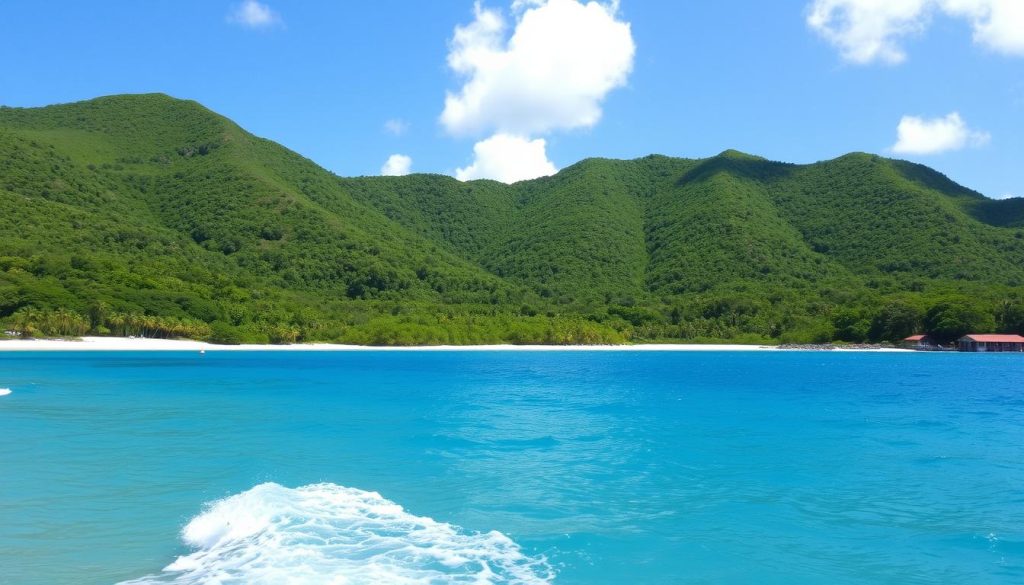 Pigeon Island National Park Landscape