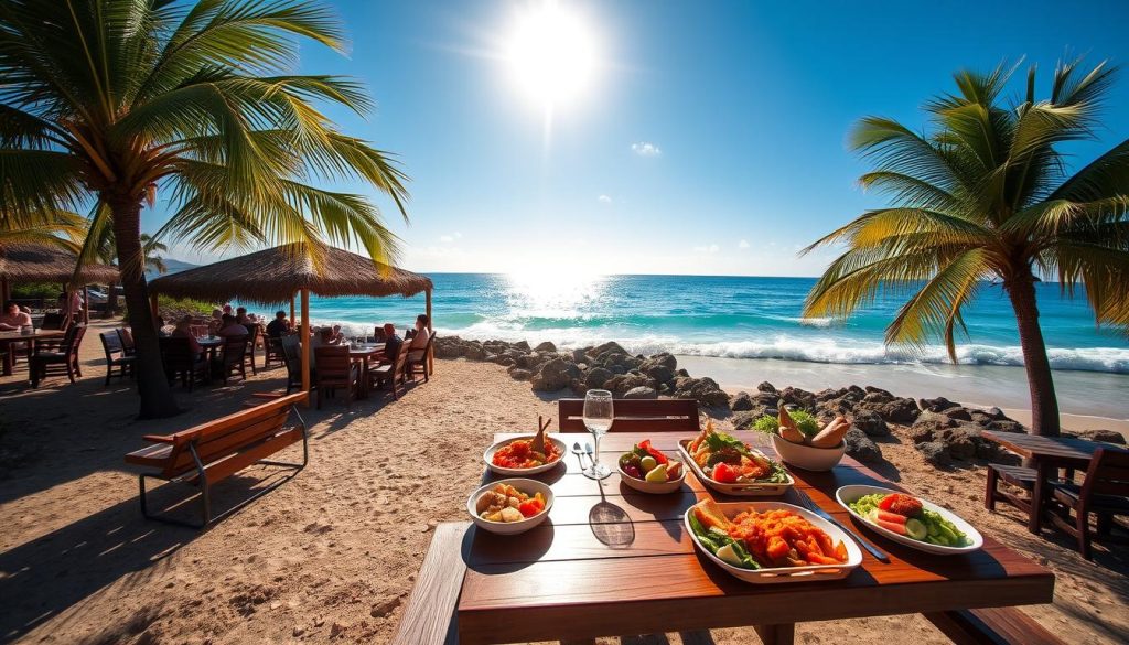 Pinel Island Caribbean Dining