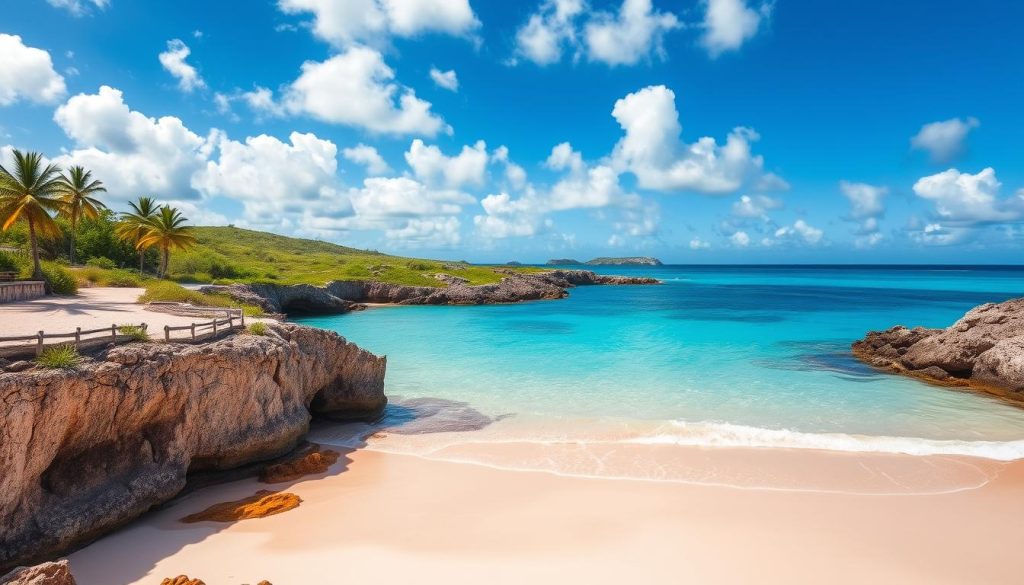 Playa Knip Caribbean Beach Landscape