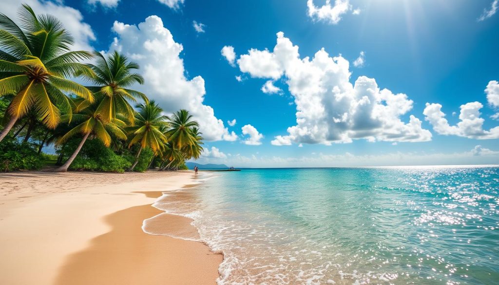 Playa Pelícano beach scenic view