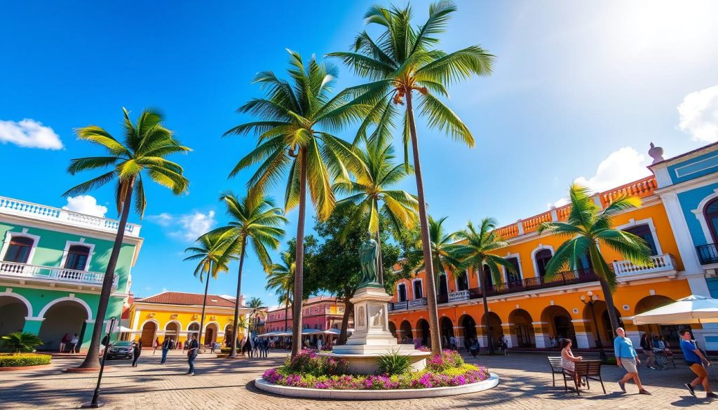 Plaza Colón in Mayaguez