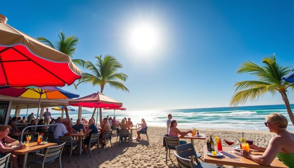 Rainbow Beach Dining Scene