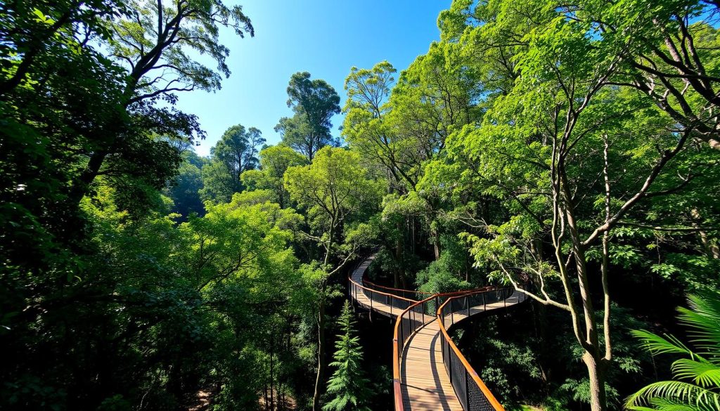 Rainforest Gallery Skywalk in Yarra Valley