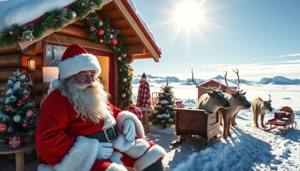 Santa Claus in Greenland Christmas Traditions