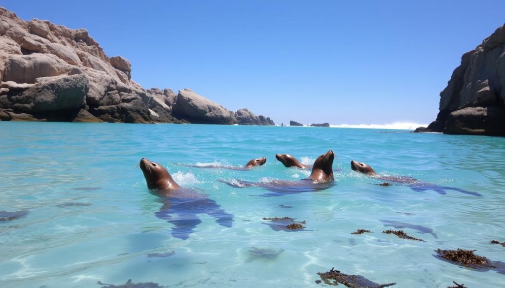 Sea Lion Encounter in Jurien Bay