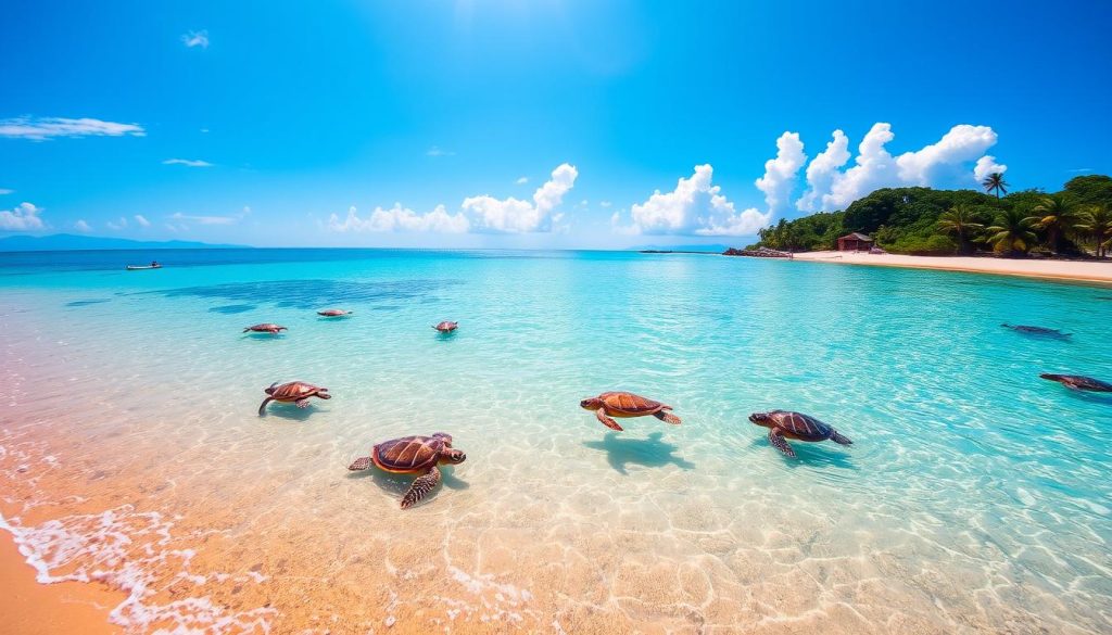 Sea Turtles at Playa Tortuga