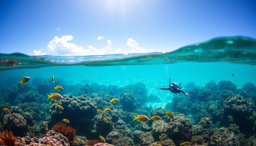 Snorkeling Cocos Islands