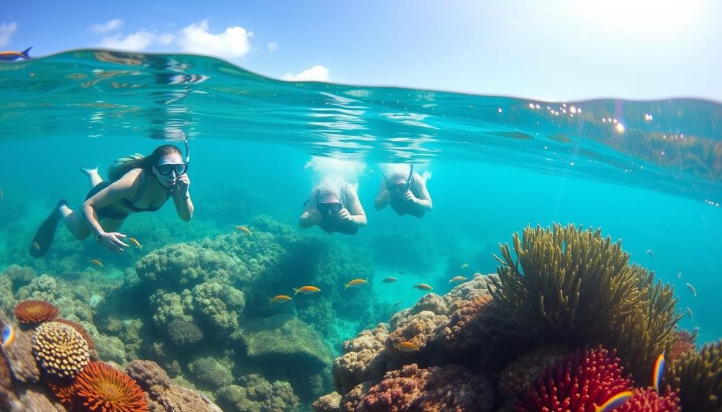 Snorkeling in Marshall Islands Marine Sanctuary