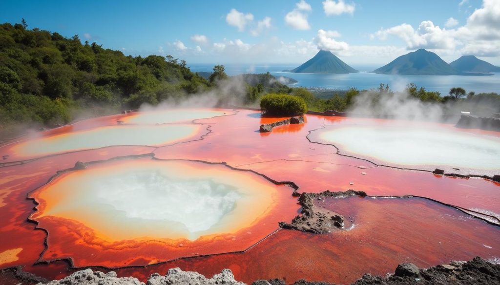 Sulphur Springs hot springs in St. Lucia