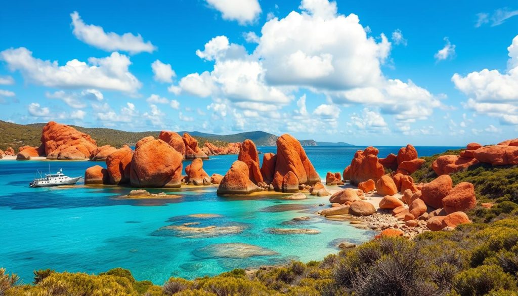 Tasmanian attractions Bay of Fires route