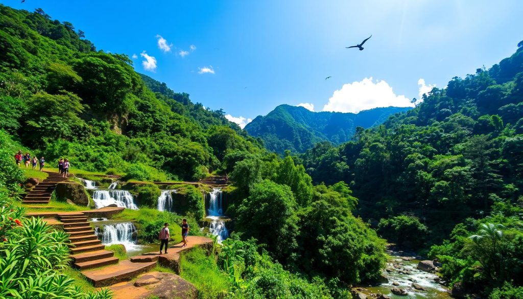 Topes de Collantes National Park outdoor adventures